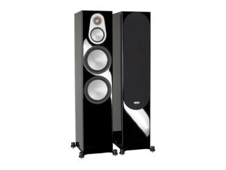 Monitor Audio Silver 500 Black Piano Högtalare.
